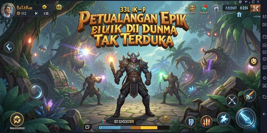 Screenshot utama 33L menampilkan aksi seru dalam petualangan.
