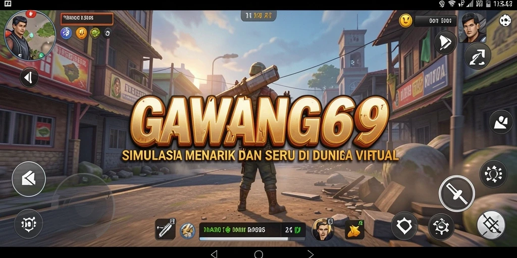 Screenshot gameplay GAWANG69 yang menampilkan aksi seru di dunia simulasi.