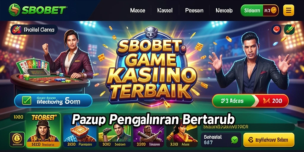 Tampilan dasar gameplay Kasino yang menarik di SBOBET.